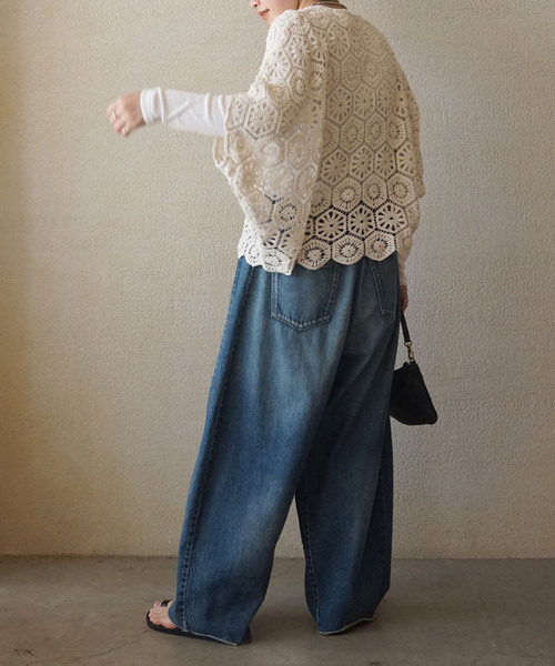 journal standard luxe 11ozデニム ワークバギーパンツ
