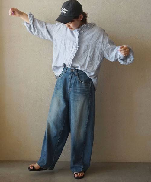 journal standard luxe 11ozデニム ワークバギーパンツ
