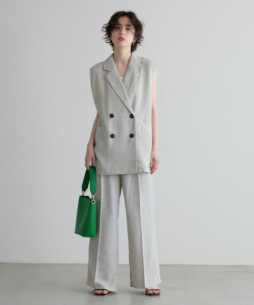 &. NOSTALGIA（ノスタルジア） ベスト ジレ 「ZOZO限定」ミックス