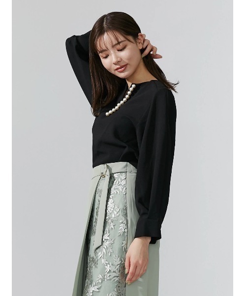 TONAL 「TONAL」 長袖ブラウス 38 ベージュ レディース