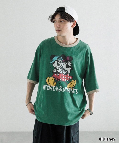 SIGNAL SPORTS 「SIGNAL SPORTS」 半袖Tシャツ「Disneyコラボ