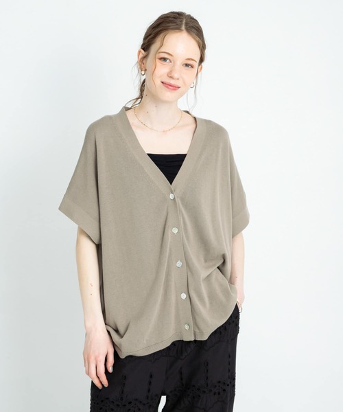 カーディガン 「接触冷感」クールミストフレンチニットカーディガン レディース URBAN RESEARCH Sonny Label カーディガン 「接触冷感」クール