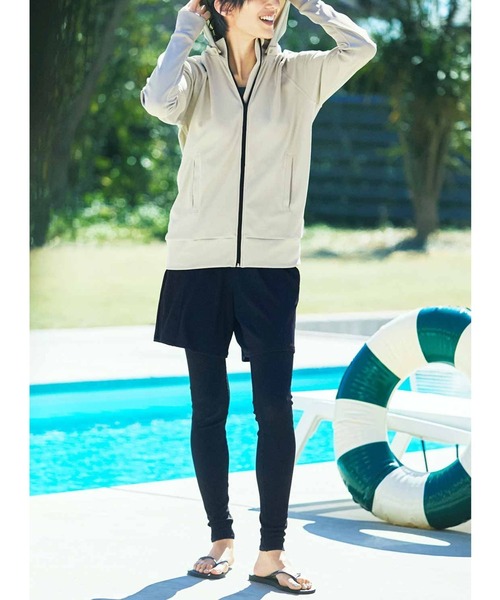 IEDIT（イディット） ラッシュガード 福田麻琴さんコラボリブ素材の