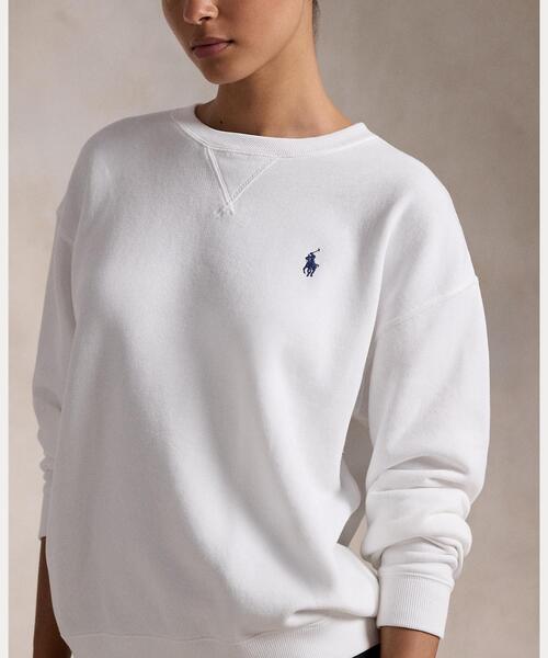 トレーナー スウェット フリース クルーネック プルオーバー レディース POLO RALPH LAUREN トレーナー スウェット フリース クルー