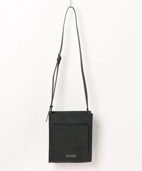NICOLE CLUB FOR MEN ショルダーバッグ スクエアショルダーミニ