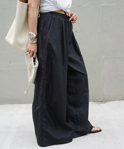今季Deuxieme Classe 【CELERI/セルリ】イージーパンツ☆36 CELERI/セルリ】 WIDE PANTS（その他パンツ）｜Deuxieme Classe