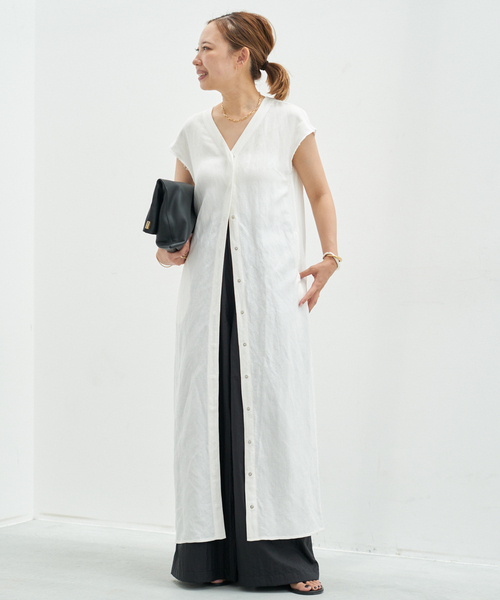 Deuxieme Classe 【CELERI/セルリ】ショートパンツ　ホワイト CELERI/セルリ】 WIDE PANTS（その他パンツ）｜Deuxieme Classe