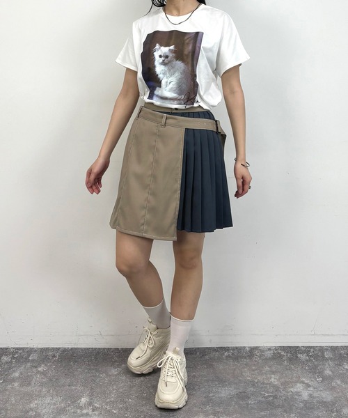スカート ラッププリーツスカート : ZOZOTOWN Yahoo!店 - 通販 - Yahoo