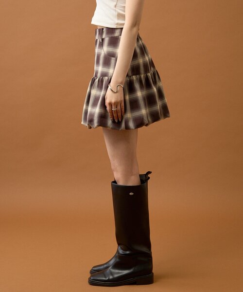 mystic（ミスティック） スカート 切り替えバルーンスカート