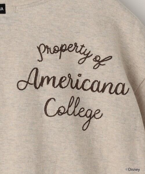 【新品タグ付】AMERICANA / アメリカーナ　AC Ｔシャツ AMERICANA tシャツ Americana/アメリカーナ Mickey / ミッキー
