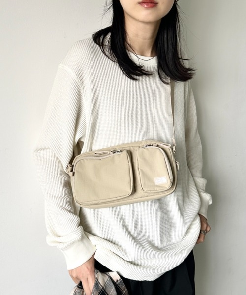完売！ノースフェイス　H-SLING　ボディバッグ　ショルダーバッグ　アイボリー THE NORTH FACE（ザ ノースフェイス） ボディバッグ ノースフェイス