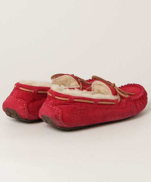 [UGG] мокасины обувь 25cm красный женский 