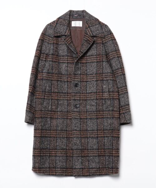 EDIFICE（エディフィス） コート 50 ブラウン メンズ : ZOZOTOWN Yahoo