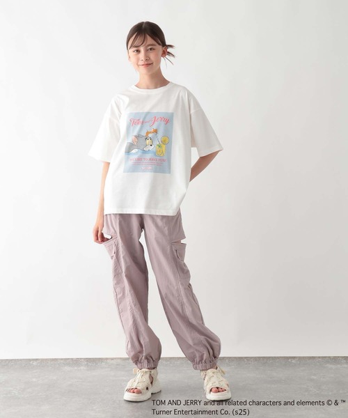 GLOBAL WORK（グローバルワーク） tシャツ ヘビロッTEE/TOM and JERRY