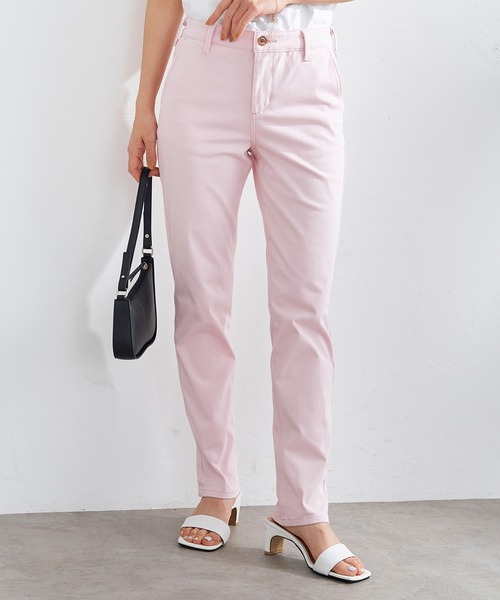 EDWIN コーデュロイパンツ ピンク EDWIN 「EDWIN」 チノパンツ SMALL ピンクベージュ レディース