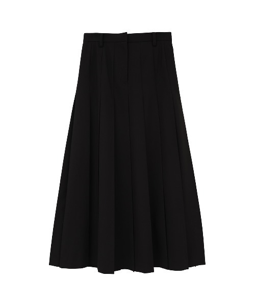 CLANE（クラネ） ロング スカート WIDE PLEATS LONG SKIRT : ZOZOTOWN