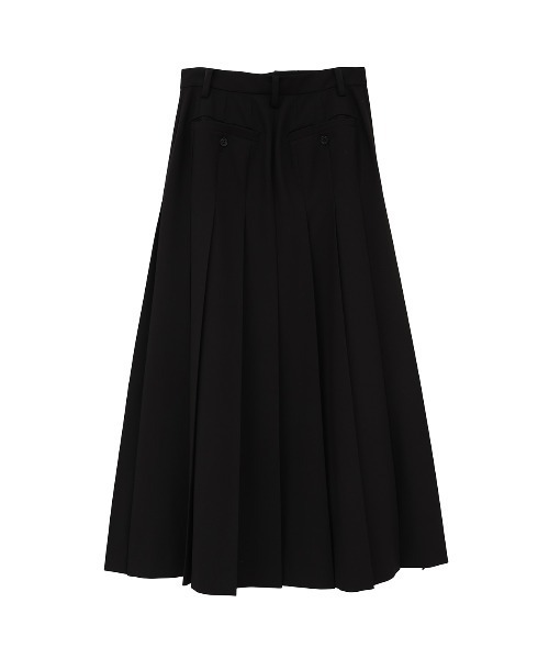 CLANE（クラネ） ロング スカート WIDE PLEATS LONG SKIRT : ZOZOTOWN