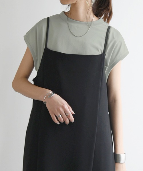 「and it_」 ノースリーブトップス M-L アイボリー レディース_画像3