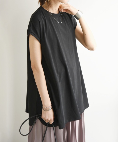 「and it_」 ノースリーブトップス M-L アイボリー レディース_画像9