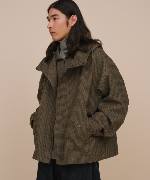 ADAM ET ROPE' HOMME MOUNTAIN PARKA Lサイズ ADAM ET ROPE'（アダムエロペ） マウンテンパーカー L ベージュ系