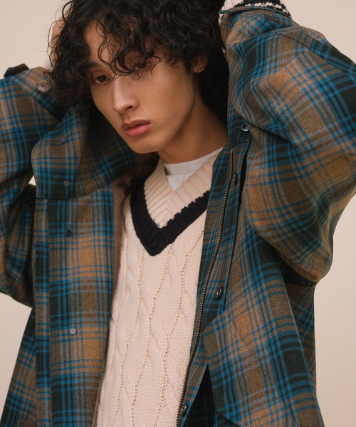 ADAM ET ROPE' 「ADAM ROPE'」 マウンテンパーカー L ベージュ系その他