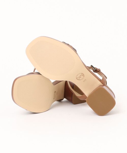 MICHAEL KORS サンダル MANDY レザー - MKシグネチャー