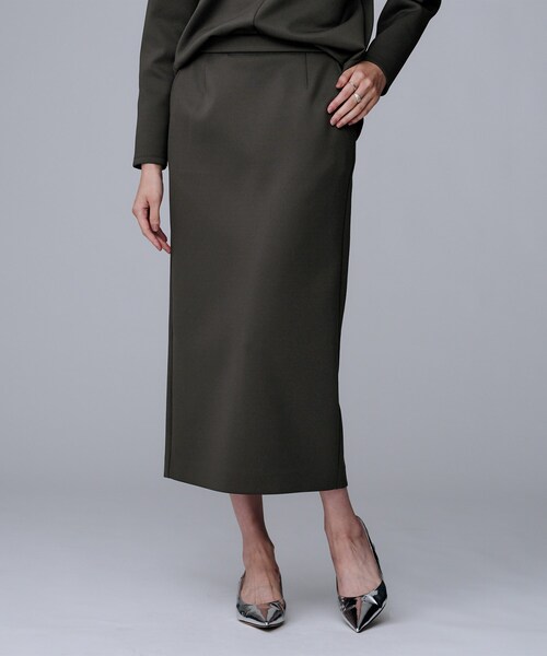 UNTITLED（アンタイトル） スカート 「セットアップ可/洗える/ウエスト