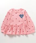 tシャツ 「新色追加」ワッフルペプラムハートモ...の詳細画像2