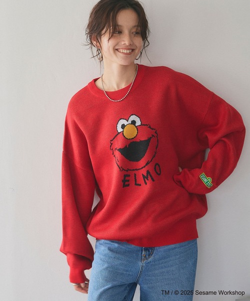 ビバハート　セーター　エルモ　size 48 新品　最終値下げ SESAME STREET（セサミストリート） ニット セーター 「セサミ