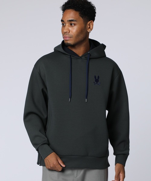 サイコバニーゴルフ　wフルジップパーカー サイズL PsychoBunny サイコバニー パーカー Wジッパー Lサイズ サイコバニー