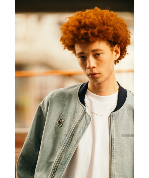 ICECREAM（アイスクリーム） デニムジャケット gジャン EMBROIDERED