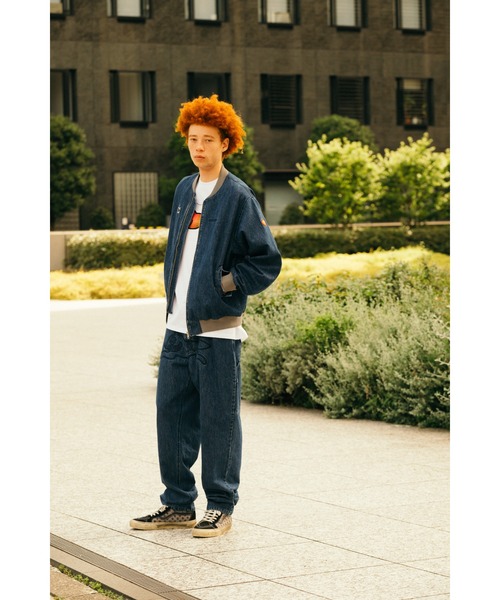 ICECREAM（アイスクリーム） デニムジャケット gジャン EMBROIDERED