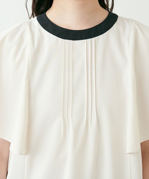 「natural couture」 ノースリーブブラウス FREE チャコールグレー レディース_画像9