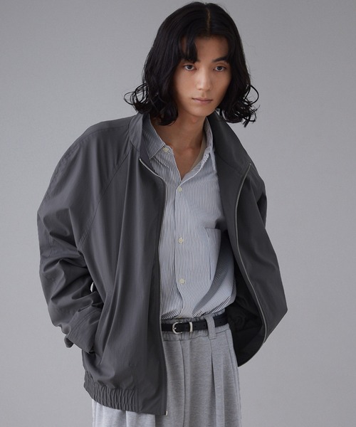 LUENNA ナイロンジャケット 「LUENNA」Nylon Stand Collar Blouson