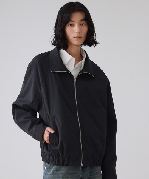 LUENNA ナイロンジャケット 「LUENNA」Nylon Stand Collar Blouson