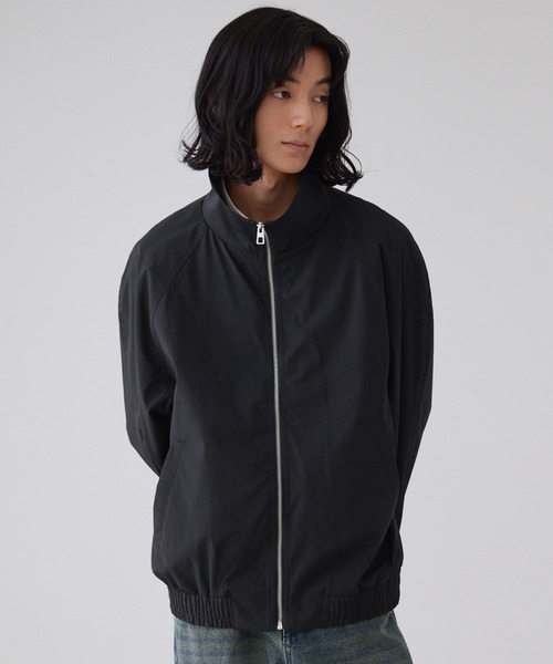 LUENNA ナイロンジャケット 「LUENNA」Nylon Stand Collar Blouson
