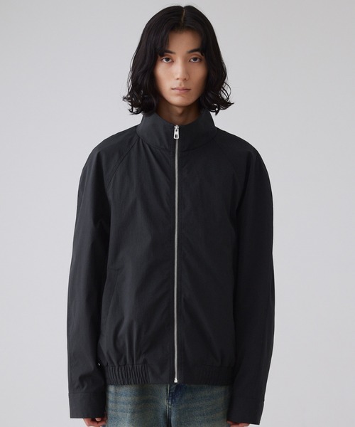 LUENNA ナイロンジャケット 「LUENNA」Nylon Stand Collar Blouson