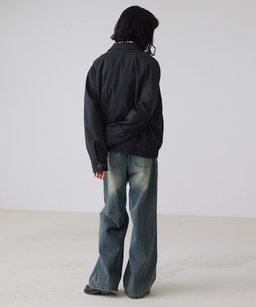LUENNA ナイロンジャケット 「LUENNA」Nylon Stand Collar Blouson