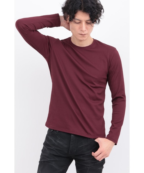 TORNADO MART（トルネードマート） tシャツ ツイストグリッドJQクルー