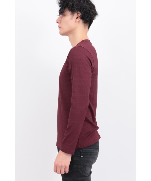 TORNADO MART（トルネードマート） tシャツ ツイストグリッドJQクルー