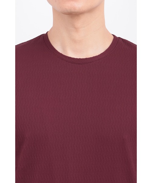 TORNADO MART（トルネードマート） tシャツ ツイストグリッドJQクルー