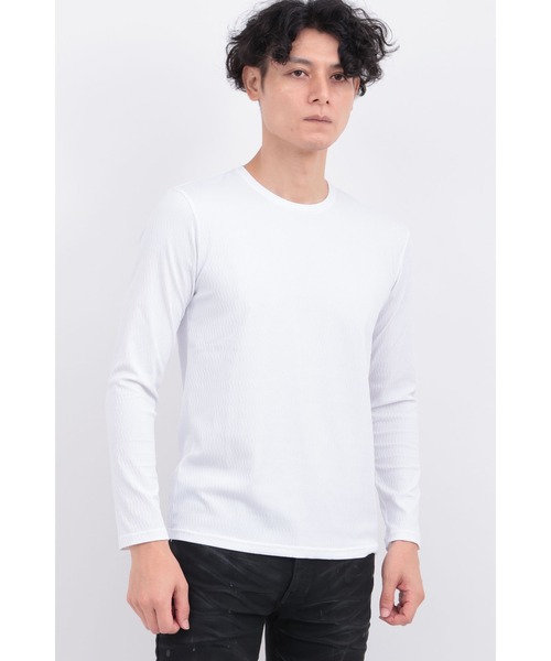 TORNADO MART（トルネードマート） tシャツ ツイストグリッドJQクルー