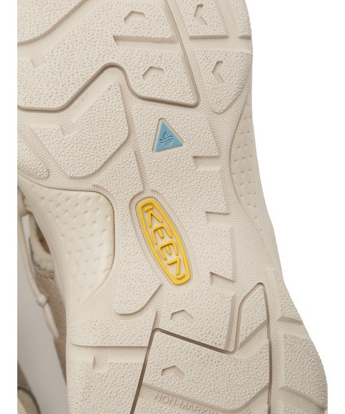 「KEEN」 フラットサンダル 23cm アイボリー レディース_画像4