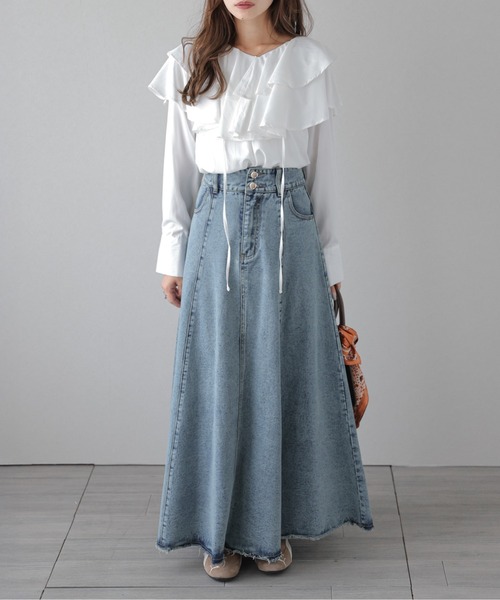 スカート Aラインデニムスカート : ZOZOTOWN Yahoo!店 - 通販 - Yahoo
