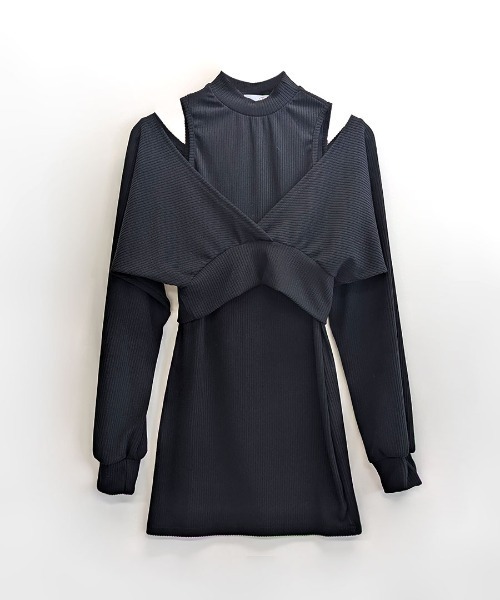 「Riff」 ノースリーブワンピース FREE ベージュ レディース_画像7