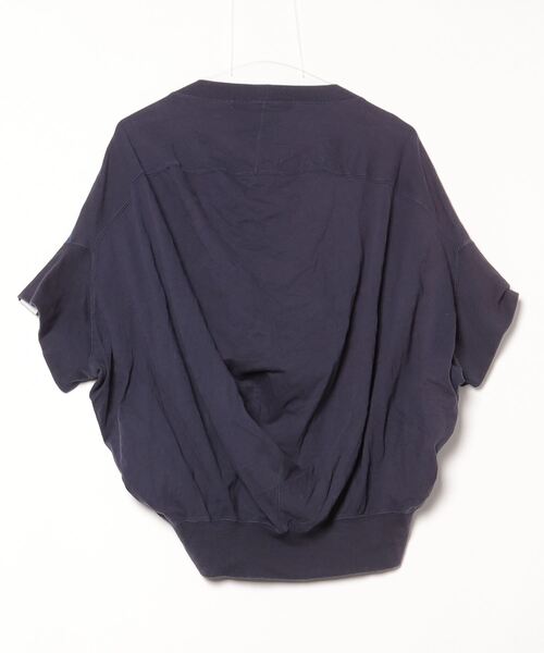 「mercibeaucoup，」 半袖カットソー 01 ネイビー レディース_画像2