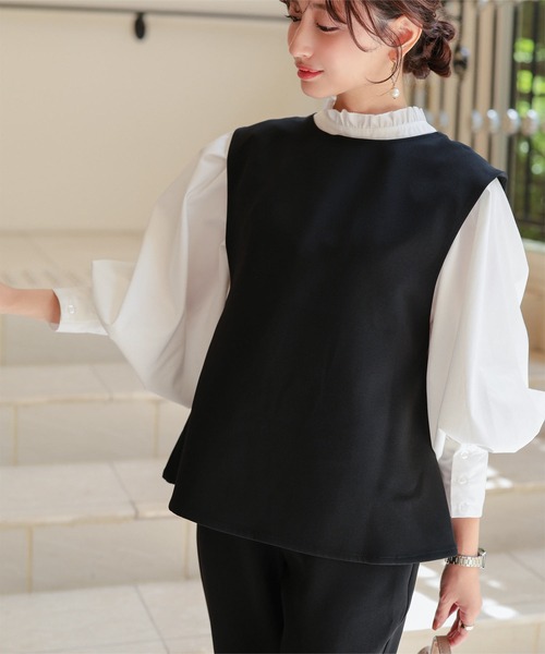 ブラウス シャツ 「 セレモニー 」 低身長向けサイズあり (単品