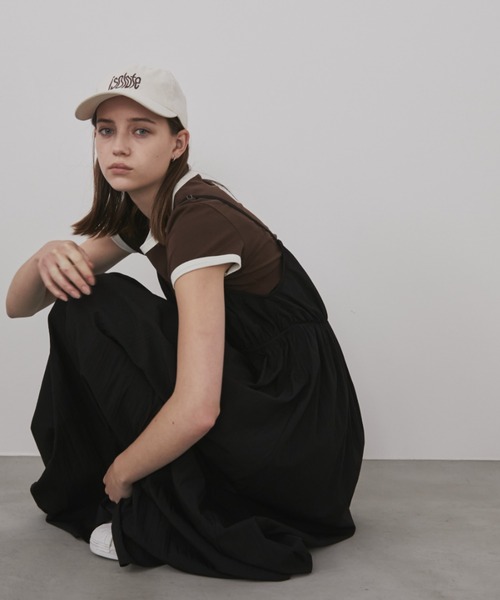 「Auntie Rosa Holiday」 キャミソールワンピース FREE ブラック レディース_画像6