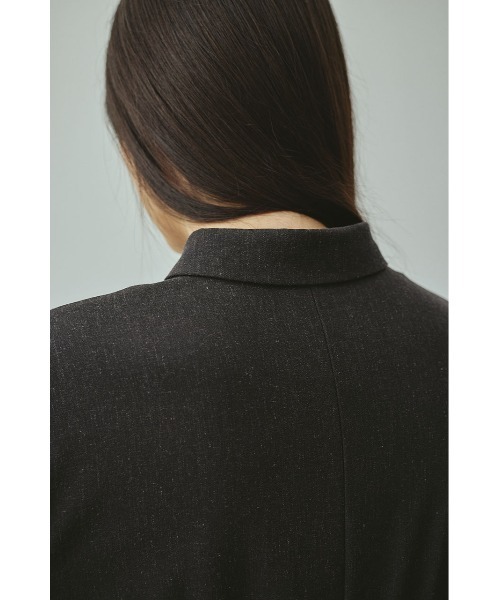 オールインワン メランジショルダータックロンパース レディース