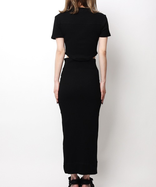 「SPIRALGIRL」 半袖ワンピース FREE ホワイト レディース_画像6